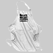 black heart apron